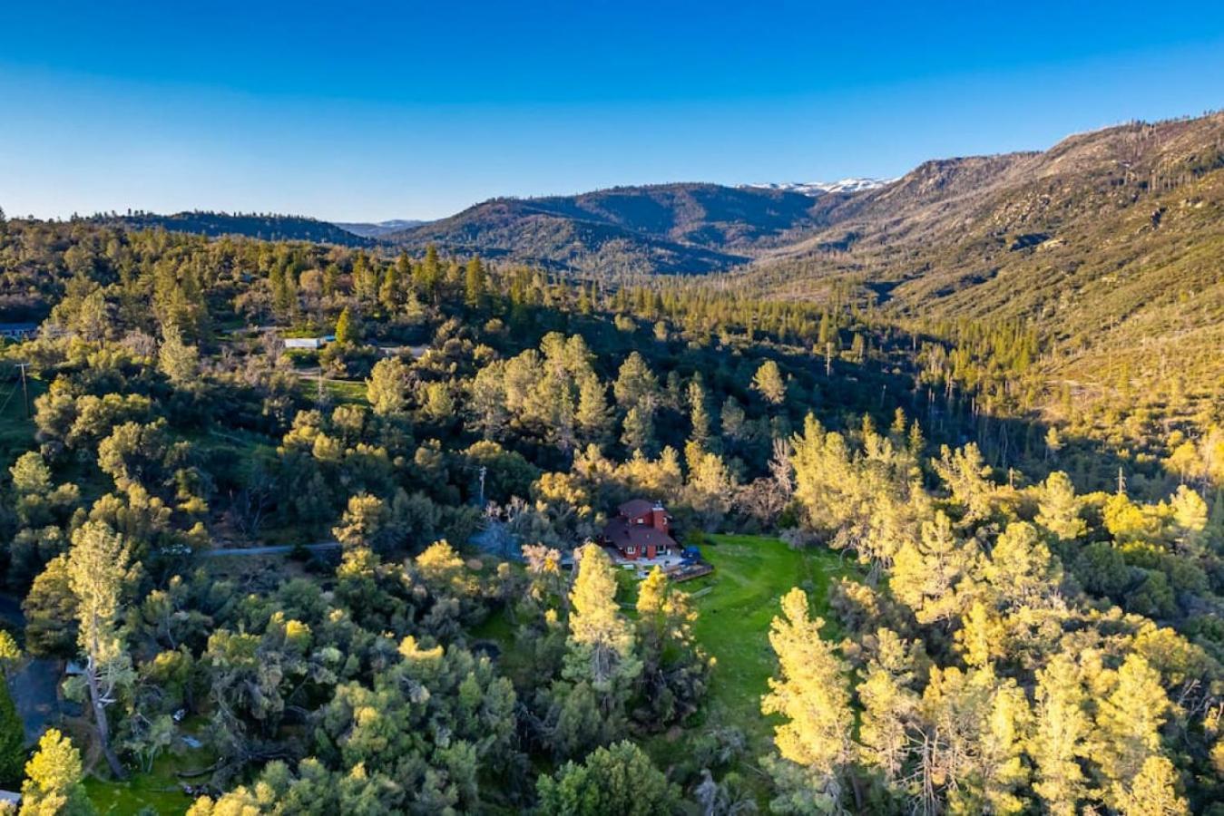 Sierra Vista Lookout Lodge: Creekside Retreat Near Bass Lake & Yosemite North Fork Exterior photo